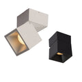 Anti-glare Adjustable 360 Degree Aluminum LED Spot Light Ceiling Surface Mounted Folding Square LED Downlight