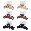 Large 11cm Acetate Korean Card-Style Hair Claw Clip for Women and Girls Plastic Material Hair Clips