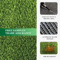 Durable Synthetic Grass Roll Artificial Lawn Turf Carpet for Sports Field Playground Outdoor Landscaping