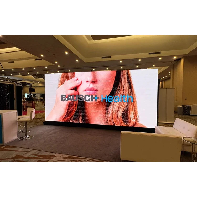 Curved Portable Stage Rental Slim Led Display Screen Stage Background Led Video Wall Rental Hanging Curved Led Display
