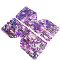 HZ Custom Brand Crystal Collagen Hyaluronic Acid Eye Puffiness Black Obsidian Eye Mask /Amethyst Eye Masks