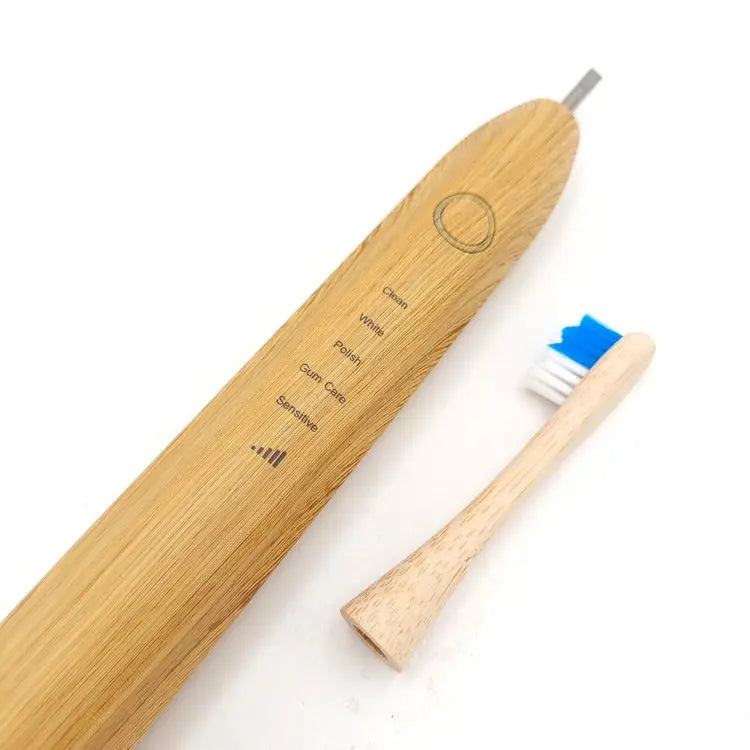 Manufacturer Supply Wireless Charging OEM First Biodegradable Head Toothbrush Electric Bamboo