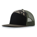 Custom Fashion Richardson Richarson 168 958 Flat-bill Flat Bill 7 Panel 7-panel Snapback Snap Back Camo Mesh Trucker Caps Hats