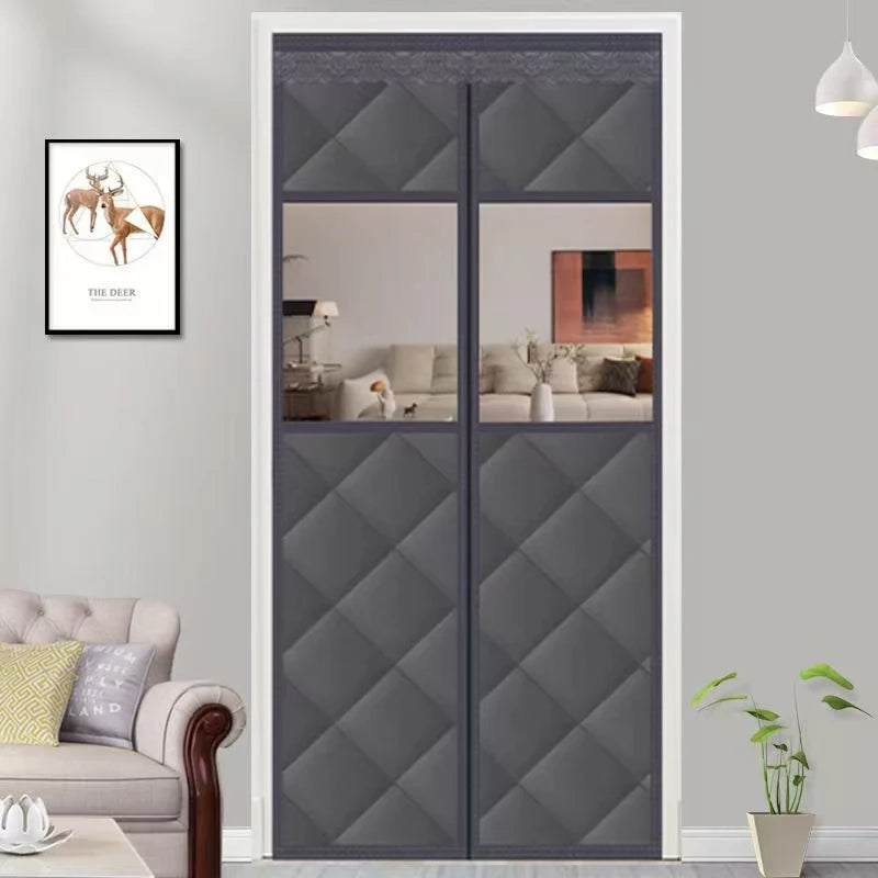 Winter Insulation Windproof Cold and Sound Insulation Oxford Cloth Winter Cotton Door Curtain