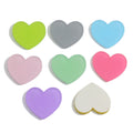 20mm Macaron Color Acrylic Flatback Planar Heart Custom for Headwear Hair Bows