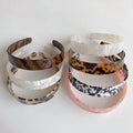 Summer Custom Designer Headbands Luxury for Women Hair Accessories Band Nonslip Tortoise Shell Leopard Acetate Hair Hoop
