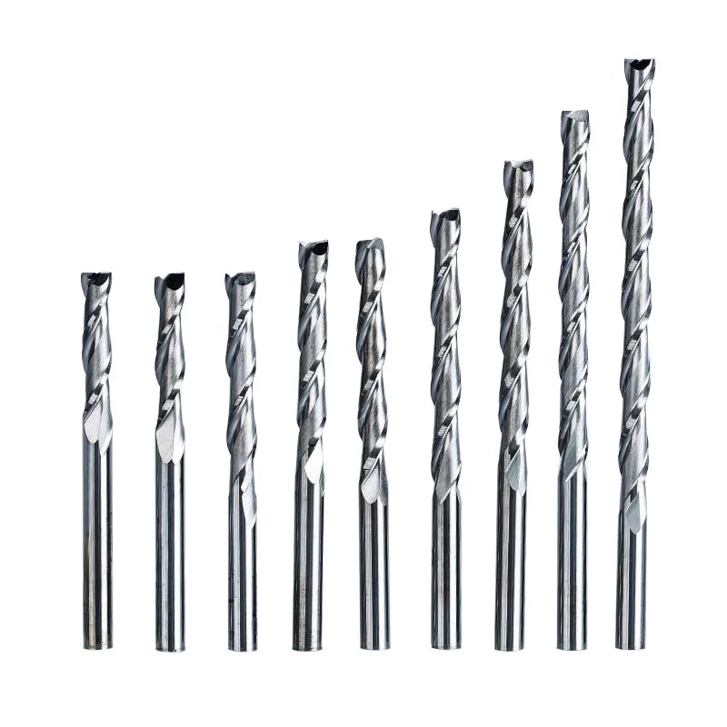 4mm*32mm 60 Degree 2-Flute Tungsten Carbide End Mill Cutter OEM for CNC Machine Tools for Cast Iron/Carbon Steel Alloy Steel