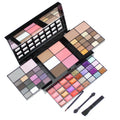 074B3 Custom Glitter Organic Cosmetic All in One Makeup Gift Set Box Cosmetic Eye Shadow Palette Private Label Gift Makeup Set
