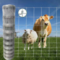 Galvanized Low Carbon Steel Wire Mesh Farm Fence 6 Feet Security Fence for Livestock Deer Goat Easily Assembled 3D Modeling