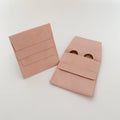 Small Eco-Friendly Velvet Suede Microfiber Ring Earring Pouch Drawstring Bag for Jewelry Storage Convenient Container