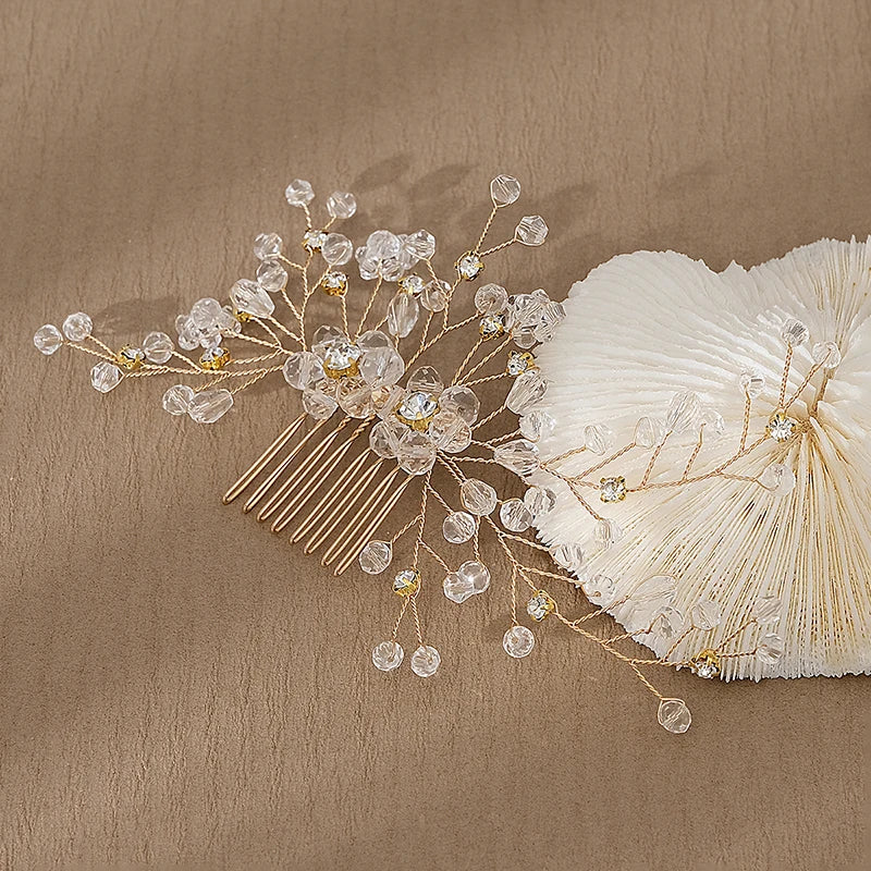 New Fashion Crystal Headdress Hair Accessories for Brides Wedding Accessories for Women