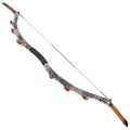Archery Right Hand Leather Horsebow Recurve Turkish Traditional Longbow for Hunting