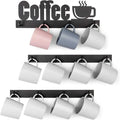 2022 Accessories Home Kitchen Multifunctional Drying Metal Wall Mounted Coffee Cup Organizer Rack Hanger Storage Holders