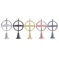 Wholesale Creative Anti Anxiety Spinning Top Colorful Desktop Fidget Spinner Metal Gyroscope Decompression Toys