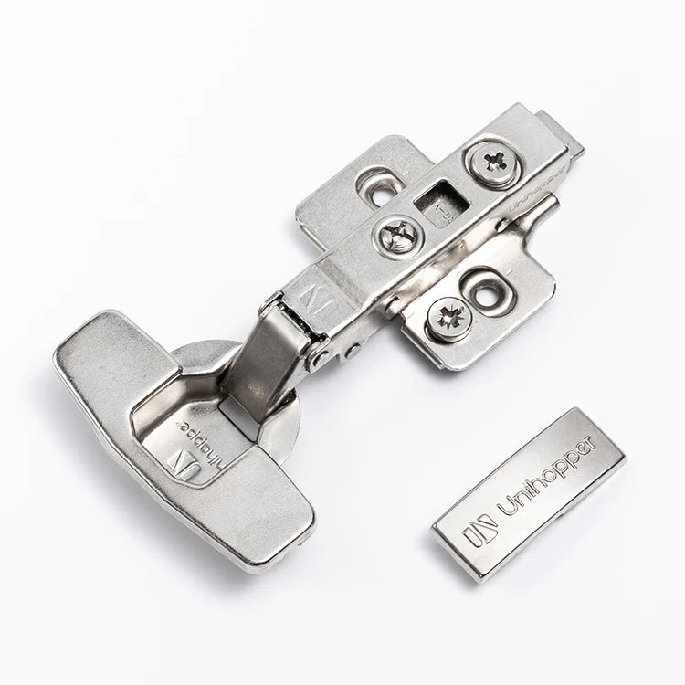 Unihopper Manufacturer Damper Hinge with Fixed Plate for Wooden Door