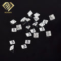 White Moissanite Diamond Loose Princess Cut Moissanite Melee