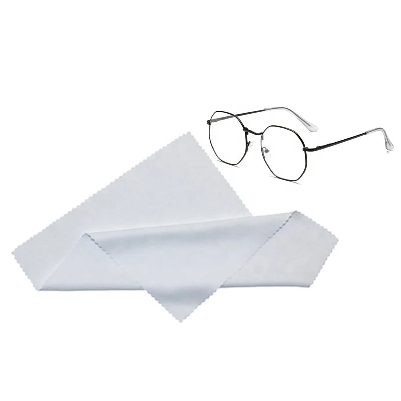 14.8*17.8 cm Sublimation Blank Glasses Cloth Dust-freeTable Wiping Cloth Printed Glasses Cloth