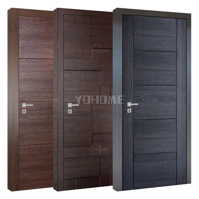 Germany Bedroom Pre Hung Interior Doors Interior Solid Rosewood Wood Door Wood Casement Interior Door for House