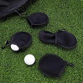 Wholesale Durable Portable Pocket Golf Ball Washer Golf Ball Cleaner Pouch With a Plastic Clip for Carrying