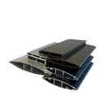 Architectural Aluminum Aerofoil Shutter Blades Profiles Facade Curtain Wall Customized 6063 Extruded Sun Louver