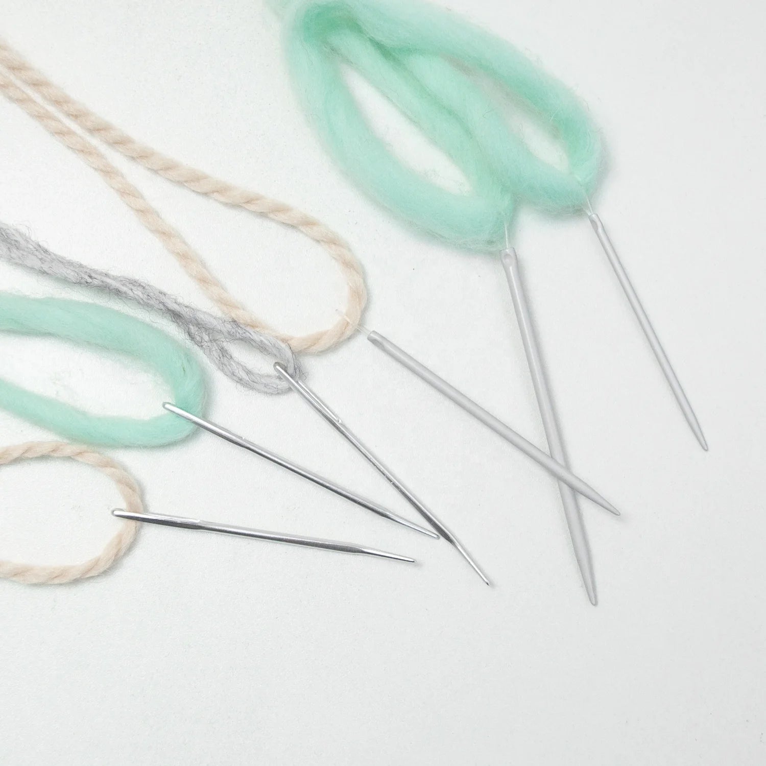 Hand Sewing Needle Kit Yarn Darning Tapestry Large Sewing Big Eye Weaving Crochet Wool Blunt Needles