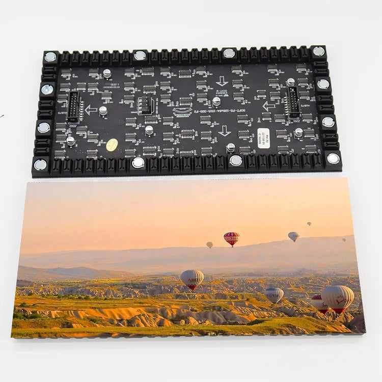 Led Module 320*160mm P2 Small Pixel Density Panel Super Thin Led Screen Flexible Soft Led Display Home Mall Use IP65 Waterproof