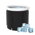 OEM & ODM Portable PVC Folding Ice Plunge Tub Ice Therapy Bath Cold Plunge Tub for Athelets