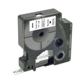 Durable 12mm Black on White Label Tape Compatible Dymo D1 Label Refills Cassette 45013 DYMO Label Tape Cassette