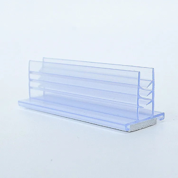 clear Plastic Wide Base Fast Grip for Supermarket Shelf