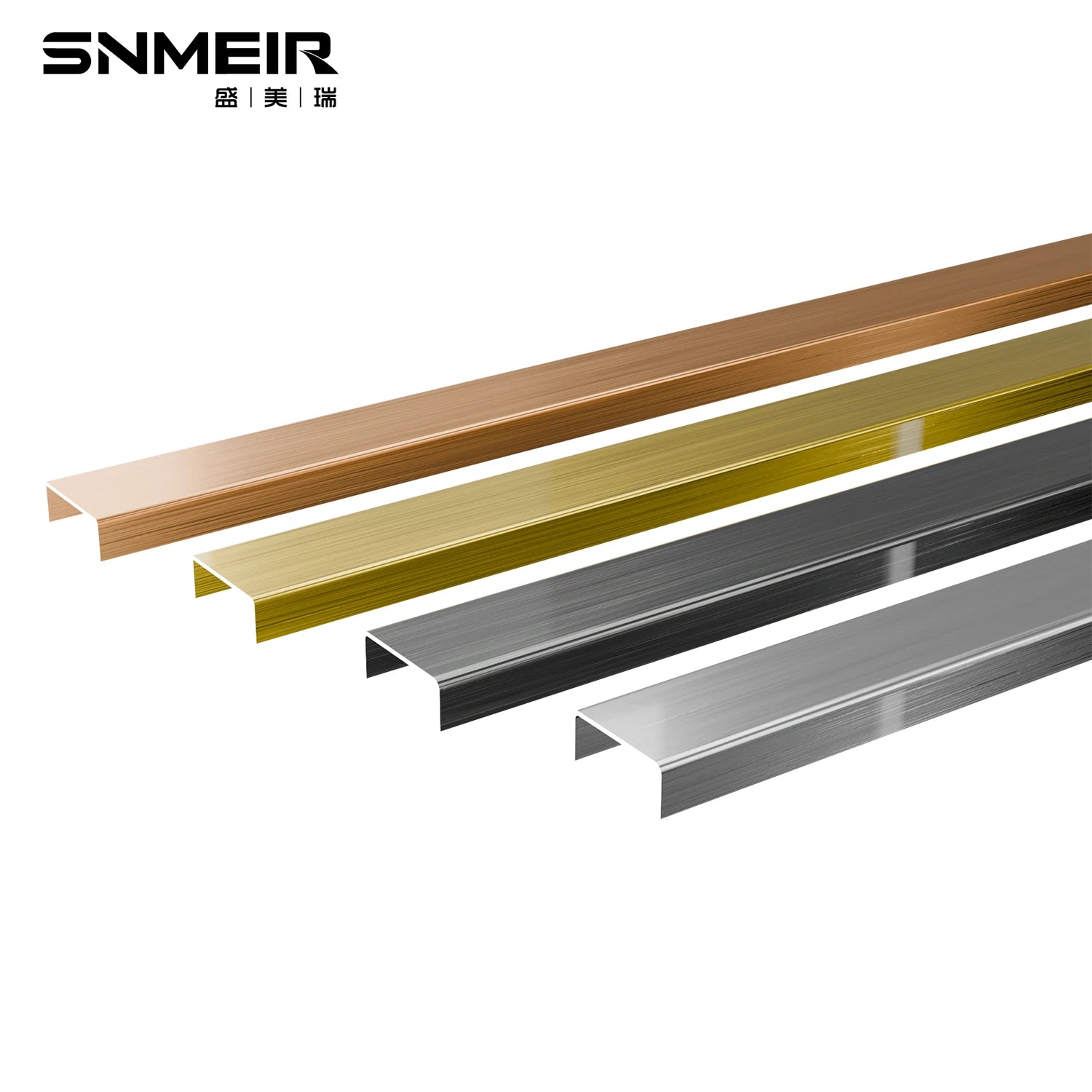 ODM/OEM Metal U Profile Skirting Board Accessories for Tiles for Mall