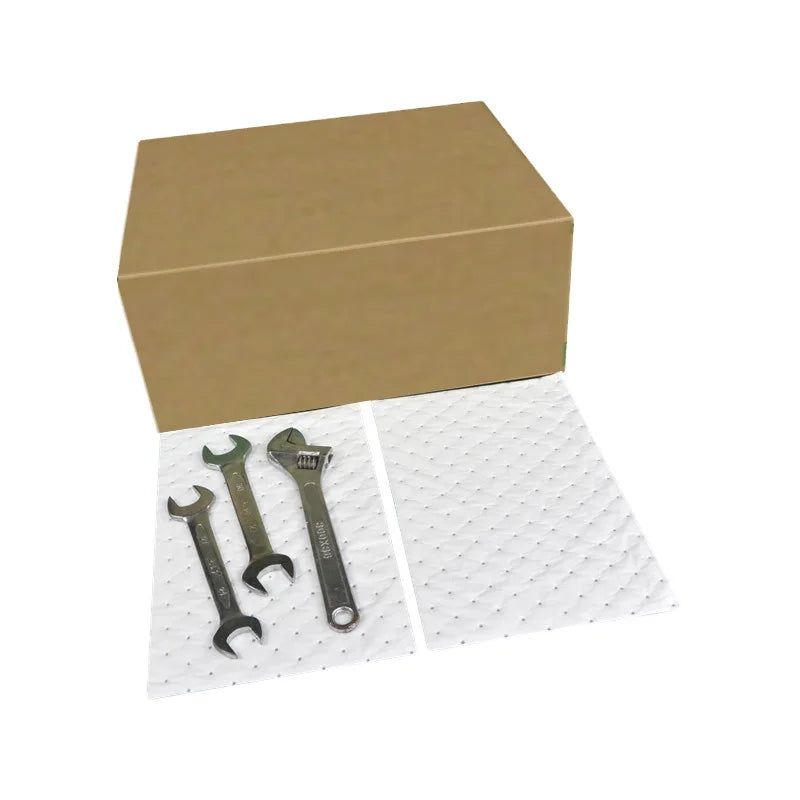 Oilspillpro OOA-M0350 Free Sample Economy Hydrophobic Polypropylene Absorbent Spill Mat & Oil Control Pads Made in Jiangsu