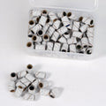 Wholesale Japanese Zebra White 6.35mm Sandpaper 100pcs/box Sanding Bands Set
