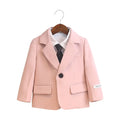 S9017F 2026 New Hot -selling Handsome Fashion Casual Suit Hosted Performances for Children's Kids Suit