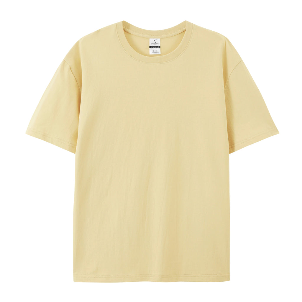 Luxury Men's T-Shirt Breathable Jersey Plus Size Blank Design for Customization
