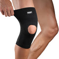 JINGBA Manufacturer Elastic Sports Knee Pad with Side Springs Volleyball Outdoor Knee Support Brace Running Knee Protector
