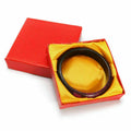 Chinese Natural Beautiful Black Purple Plum Peach Blossom Natural Hand-Carved Jade Bangle Bracelet