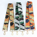 ZONESIN 2020 Fashion Multi Colored Glitter Purse Strap Camo Strap for Bag