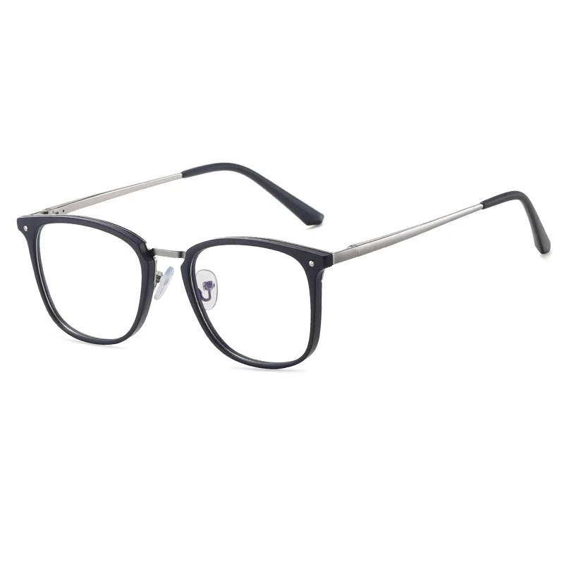 Trendy Men's Anti-Blue Light Glasses Female Round Frame Myopia Frame Glasses Spot Factory Wholesale 2022