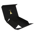 Black Matt Luxury Magnetic Paper Gift Box Book Shape Foldable Paper Box Premium Folding  Universal Valentine's Day Packaging Box
