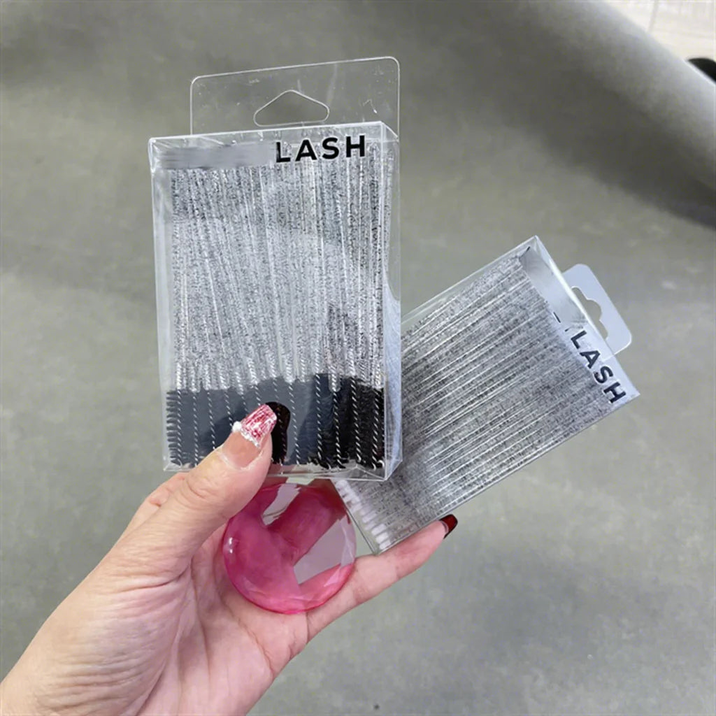 Private Label Disposable Eyelash Extension Brush Mascara Wand Brushes Eye Brow Lash Brushes