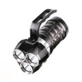 Powerful Zoomable Tactical Rechargeable Flashlight USB Hunting LED Torches Light