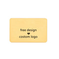 Wholesale DIY Laser Cutting Blank Gold Plated Engraved Sublimation Printing Metal Gold Foil Business Card