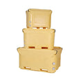 Rotomolded Boright BR-600 600L LLDPE+PU Insulated Rigid Fishing Box Large Extra Cooler Chilly Chest Fish Box Fishing Tackle