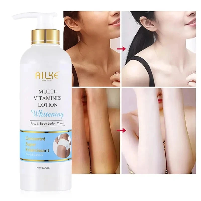 OEM Wholesale Nourishing Deep Moisturizing Organic Vitamin c Skin Whitening Body Lotion for African Skin Whitening Body Lotion