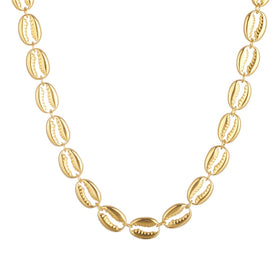 Wholesale Luxury Stainless Steel Necklace Gold-Plated Coffee Bean Design Non-Fading Chains for Men and Women Gift Jewelry