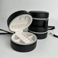 Popular Portable Luxury Travel Jewelry Storage Box Zipper Closure Tassel for Simple Earrings Necklace Ring for Everyday Use
