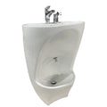 Wholesale Muslim Foot Wash Basin Ceramic Free Standing Pedestal Hand Wash Sink