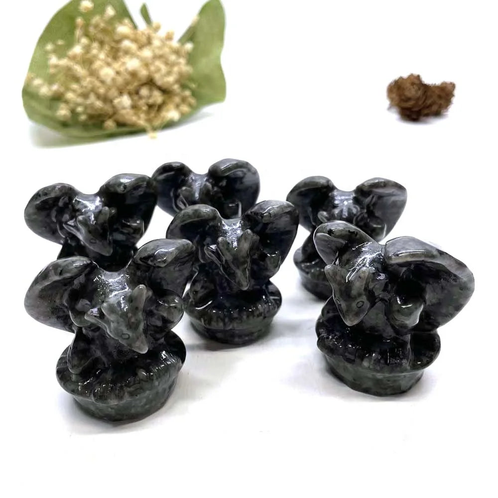 Yooperlite Gargoyle  Crystal Carving Movie Character Crystal Meditation Gargoyle for Sale