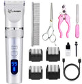 Wholesale Dog Clippers Cordless and Portable Pet Hair Trimmer Clippers Pet Grooming Kit Low Noise Dog Cats Hair Clippers