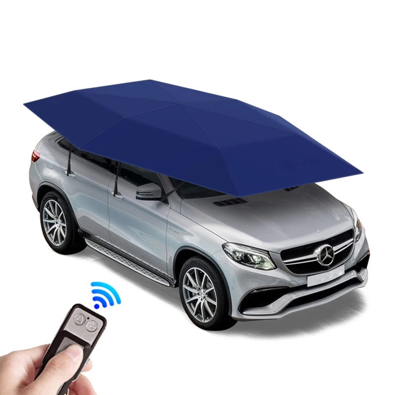 4.8m Car Roof Shade Cover Automatic Car Umbrellas with Remote Control